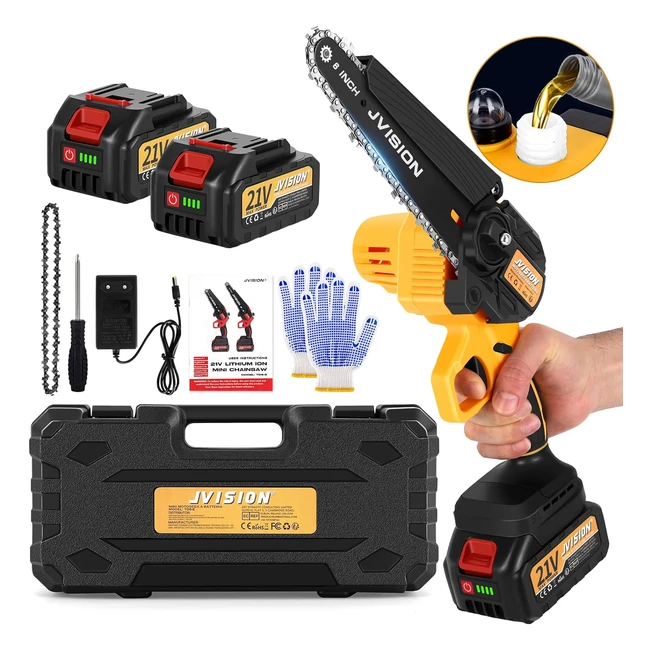 Mini motosega professionale elettrica 6 pollici JVision