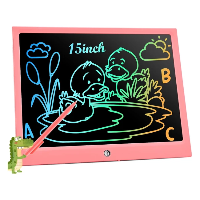 Tableta de escritura LCD 15 pulgadas RaceGT - Pizarra mágica infantil - Juguetes educativos para niños