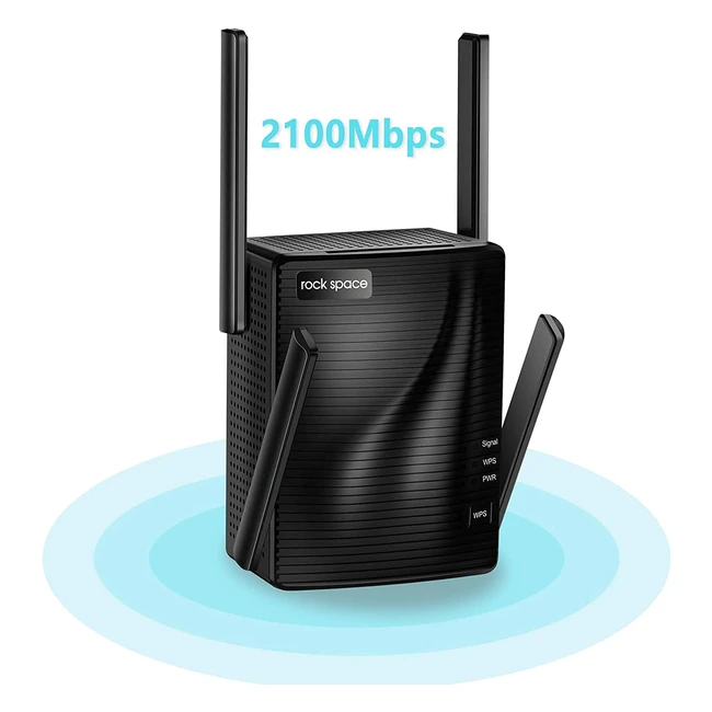 Amplificateur WiFi puissant sans fil - Rpteur WiFi 2100 Mbps - 5GHz24GHz -