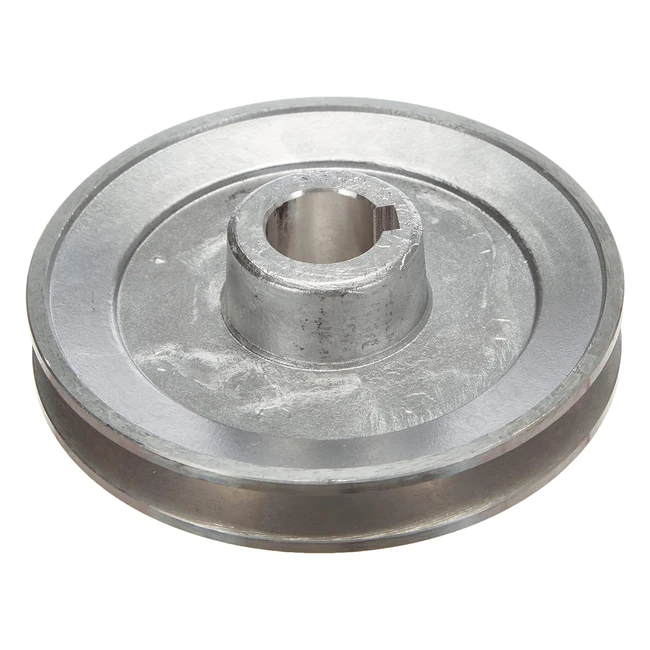 Polea 120mm de diámetro con eje de 24mm - Alta calidad