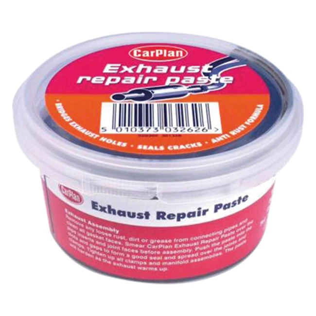 Carplan Exhaust Repair Paste - Seals Cracks Bridges Holes - 250g