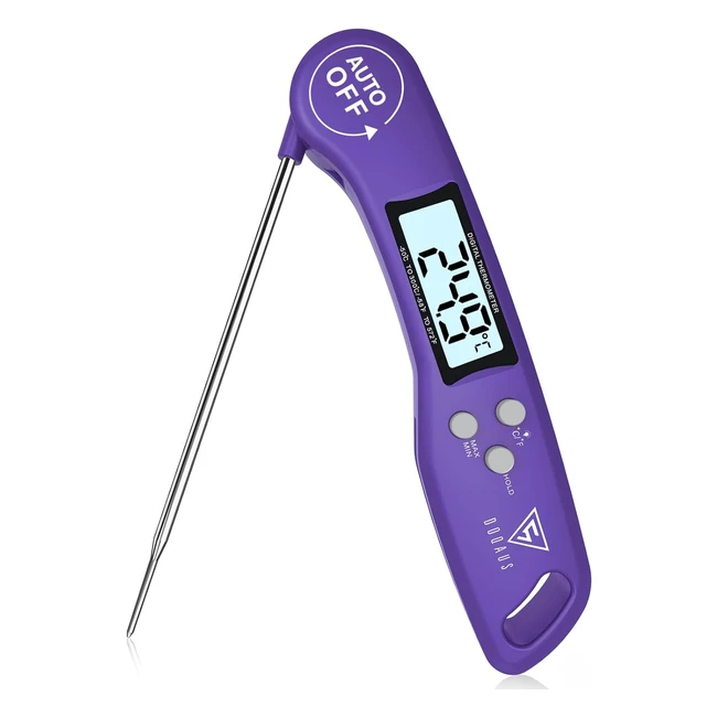 Doqaus Meat Thermometer Instant Read Cooking Thermometer Digital Food Thermomete