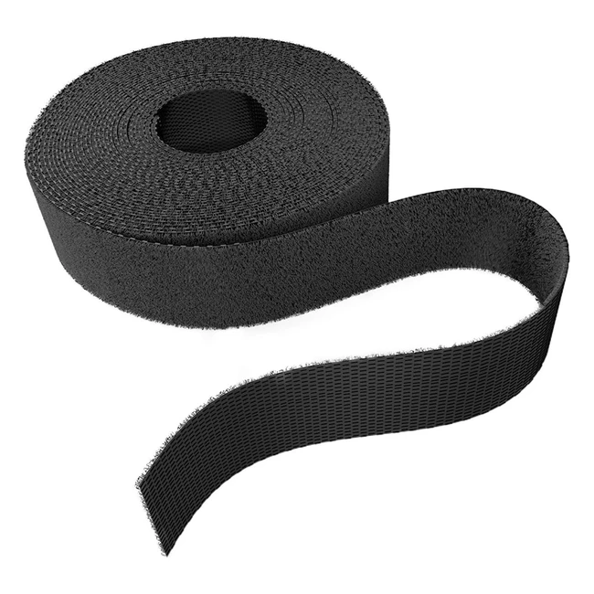 KabelDirekt Klett-Kabelbinder wiederverschließbar - Nr. 12345 - Perfekt für Büro, Werkstatt und Camping