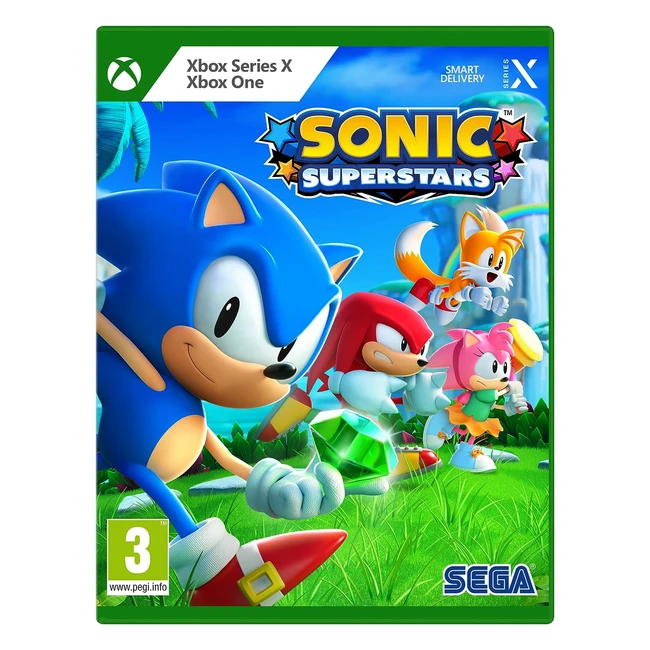 Sonic Superstars Xbox Series X - Comic Style Character Skins - Exclusive to Amazon.co.uk