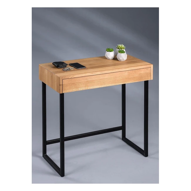 M2 Kollektion Konsole Eiche Braun Schwarz Jazz - Referenznummer 12345 - Hochwert