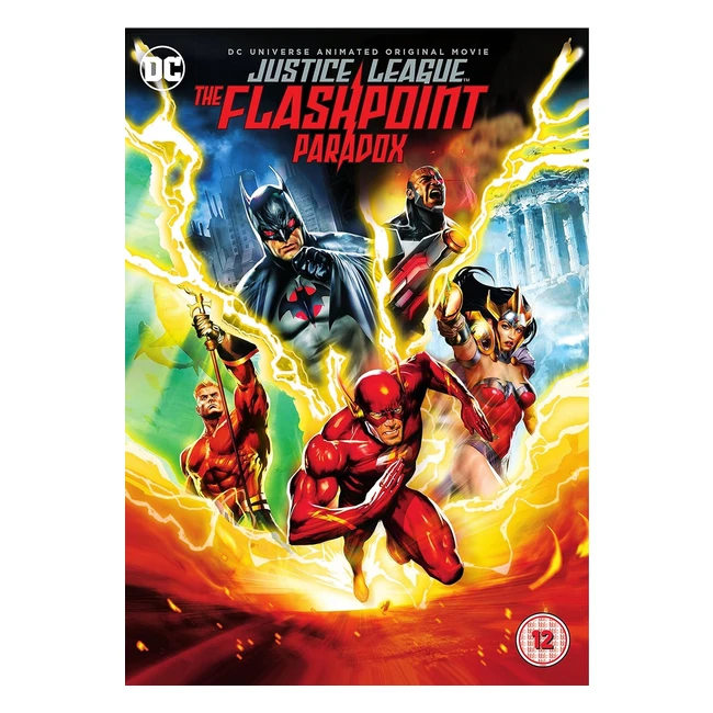 DCU Justice League: The Flashpoint Paradox DVD - Action-Packed Superhero Movie
