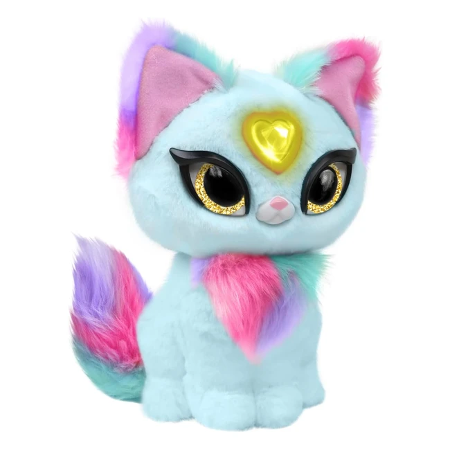 Magic Whispers Skye Kitty Interactive Plush Pet Toy - Loveable and Lifelike Companion