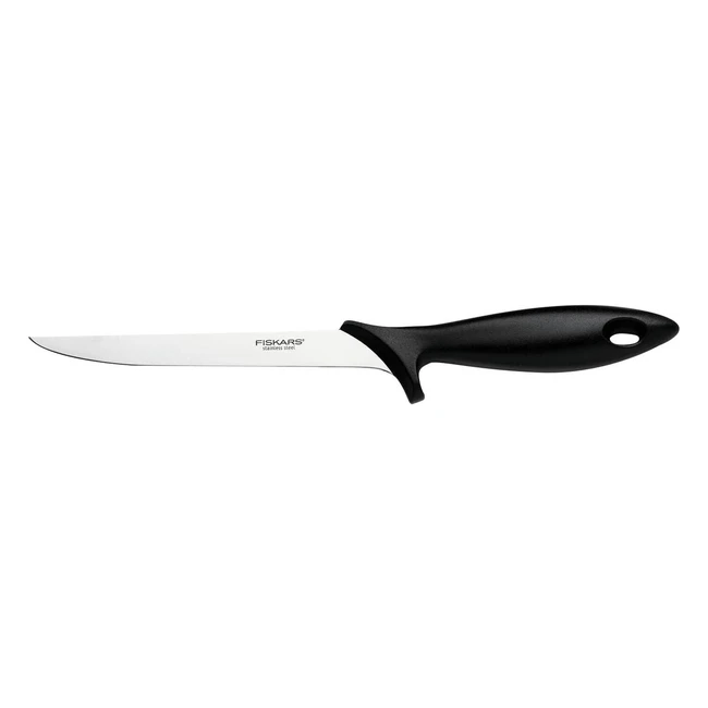 Cuchillo Filetear Fiskars 30cm Acero Inoxidable PP Negro 1065567