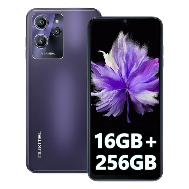 Oukitel C32 Pro Smartphone Cellulare 16GB/256GB/1TB HD 652 5150mAh Fotocamere 20MP 4G LTE Dual SIM Viola