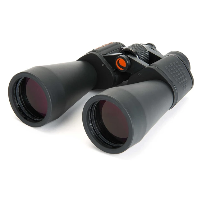 Jumelles Celestron 71007 Skymaster 12x60mm - Grossissement 12x - Objectif Multicouche - Prisme Bak4 - Noir