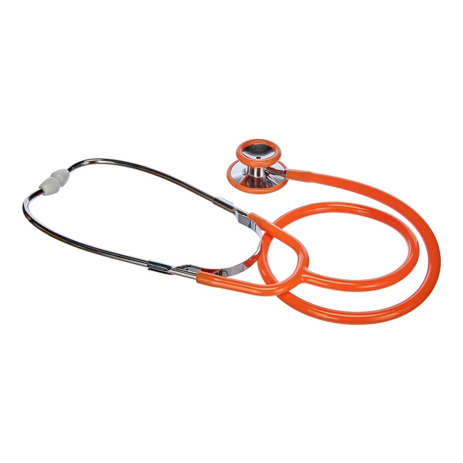 Stetoscopio Gima 32577 Duofono per Adulti Lira Arancione