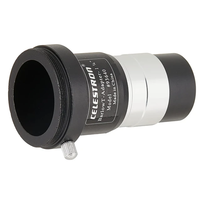 Adaptateur universel Celestron en T de 125 - Doublez le grossissement de votre t