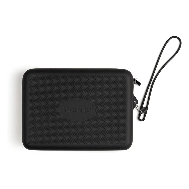 Havaianas Accessoire de Voyage Nouveau Graphite - Résistant à l'eau, Fermeture Éclair Intégrale, Sangle Réglable