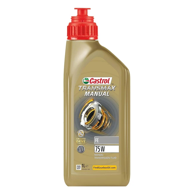 Castrol Transmax Manual FE 75W - Hochwertiges Getriebeöl - 1L