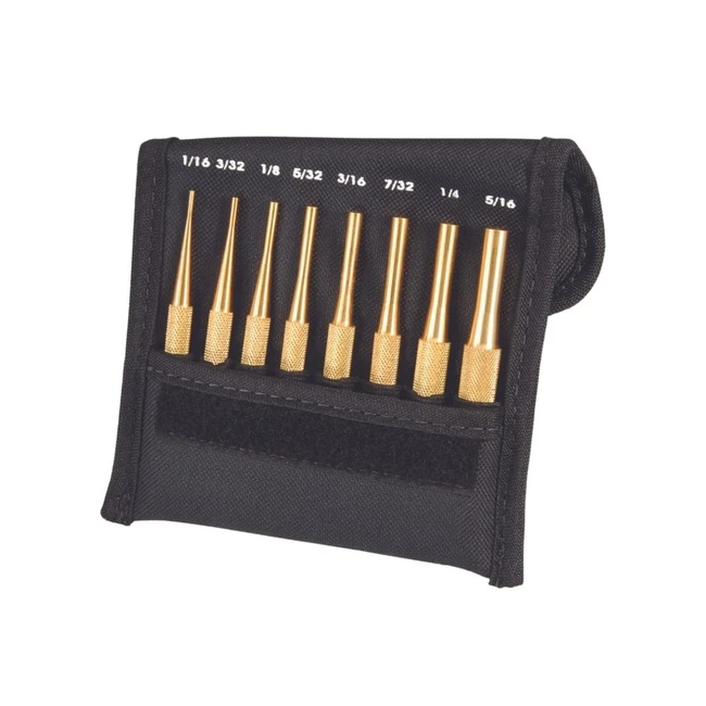 Chasse-goupilles en laiton Starrett SB565Z - Poignée moletée pour une manipulation sûre