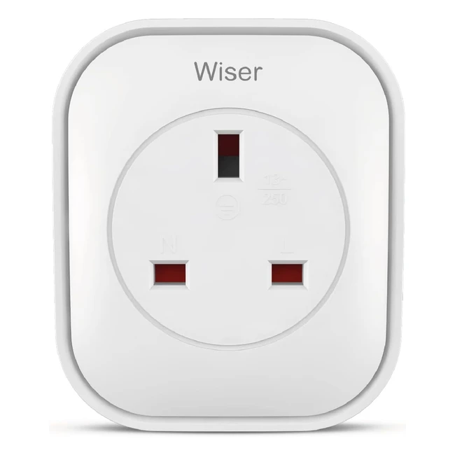 Drayton Wiser Smart Plug - Works with Alexa, Google Home, IFTTT - Extend Your Smart Heating System!