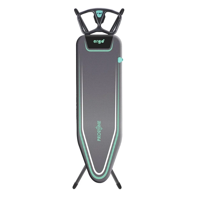 Minky Ergo Mint Prozone Ironing Board - Black, 122 x 38cm - Amazon Exclusive