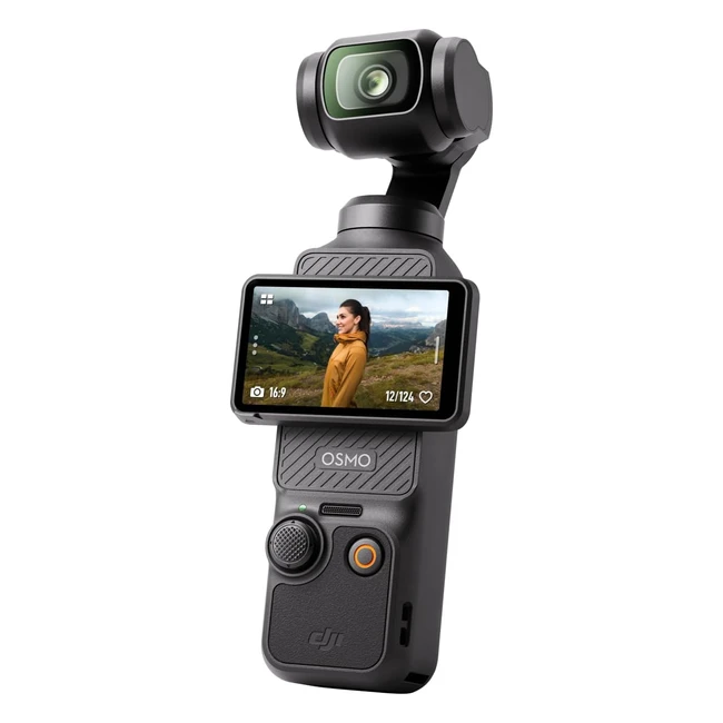 DJI Osmo Pocket 3 Cámara CMOS 1 Vídeo 4K120fps Estabilización 3 Ejes Enfoque Rápido Seguimiento Caras Objetivos