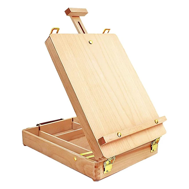 Chevalet de table en bois de qualit suprieure pour artiste dbutant - Rf