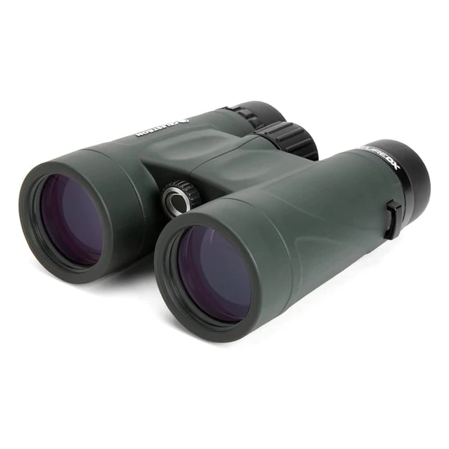 Celestron 71333 Nature DX 10x42mm Binoculars - Waterproof, Fogproof, Multicoated Lens, Bak4 Prism Glass