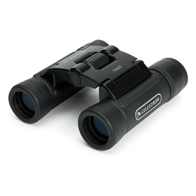 Celestron 71232 UpClose G2 10 x 25 Roof Binocular - Black | High Quality, Affordable, Multicoated Optics