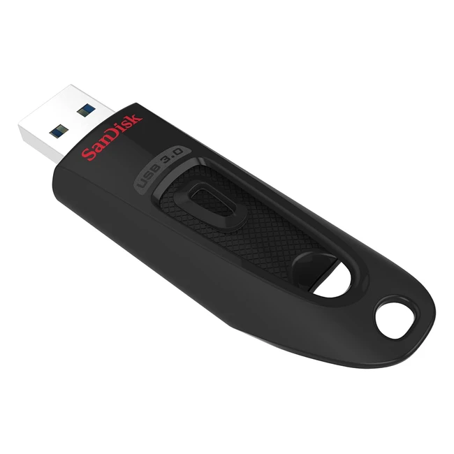 SanDisk Ultra USB 3.0 Flashlaufwerk 256 GB | Bis zu 130 MB/s | Passwortschutz