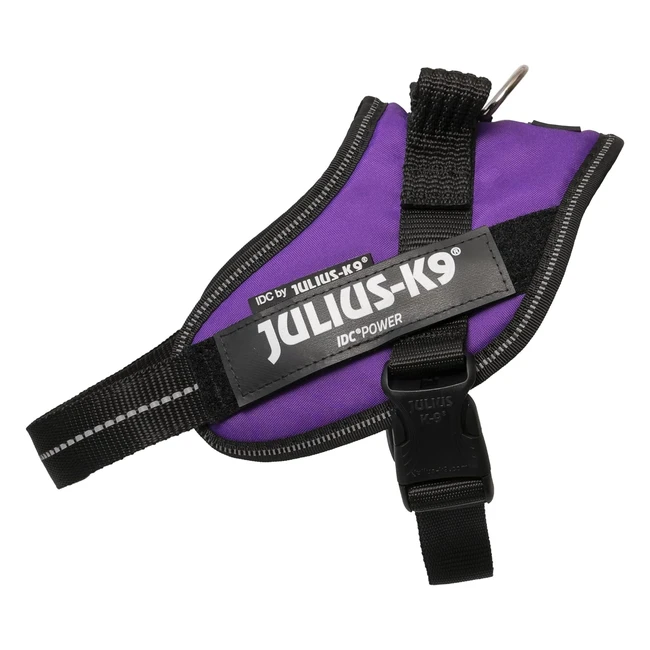 IDC Powerharness Size Smini Dark Purple - Professional Control for Urban Walks
