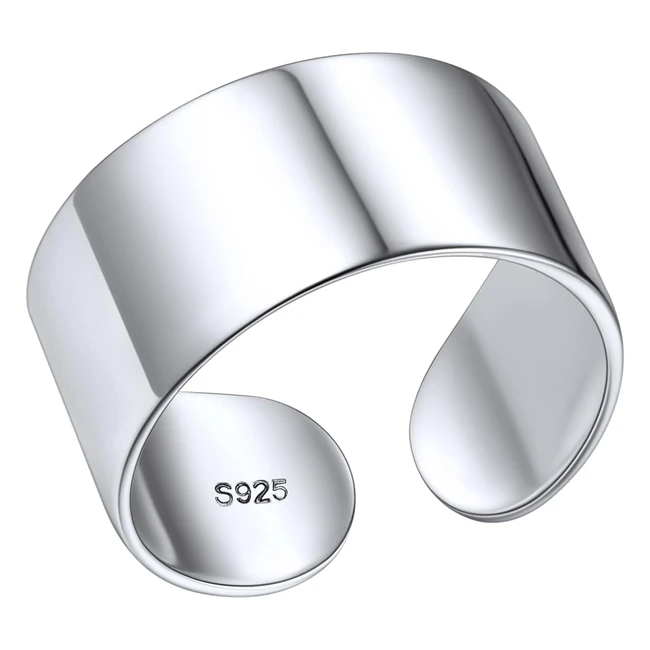 Prosilver Solid 925 Sterling Silver Rings for Women - Adjustable Toe Rings - S925 Stamp - Send Gift Box