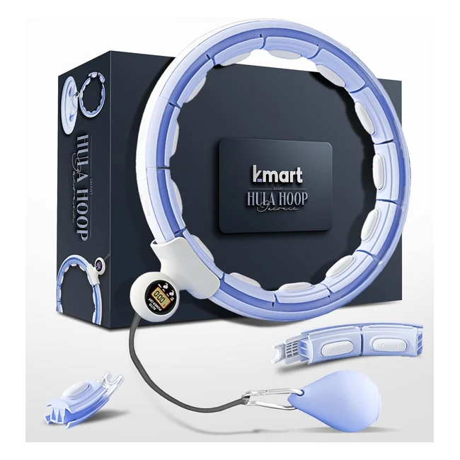 Anello Hula Fitness Ponderato con Massaggio 360° - Kmart
