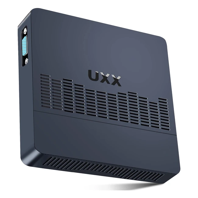 Mini PC UXX Supporto 512GB SSD, N3350, 64GB eMMC, 4K IPS HD, BT4.2, WiFi, USB 3.0