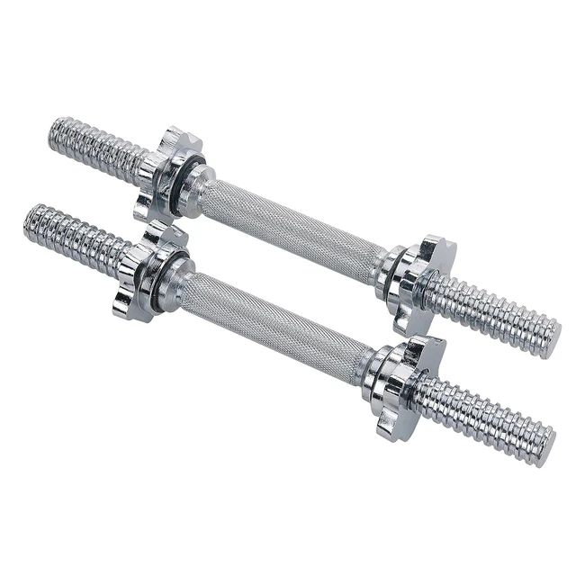 Sunny Health Fitness Hantelstange STD-BH14 14 Chrom 355 kg verstellbar