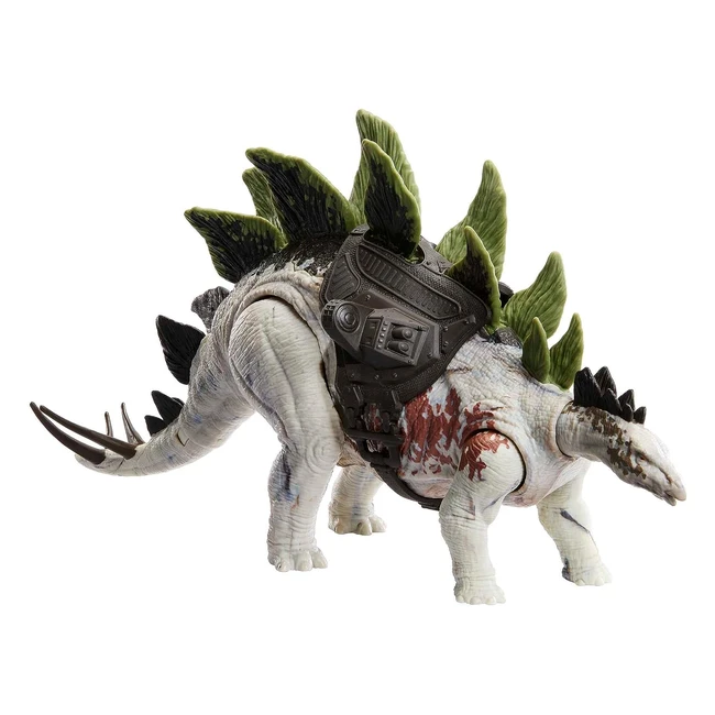 Dinosaurio de juguete Jurassic World Gigantic Trackers Stegosaurus HLP24