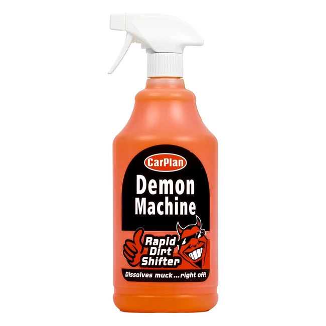 Carplan Demon Machine Rapid Dirt Shifter 1L - Dissolve Grease, Grime, Bird Lime, and Tree Sap