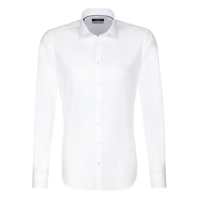 Seidensticker Herren Businesshemd Extra Slim Fit bgelfrei Kentkragen langar