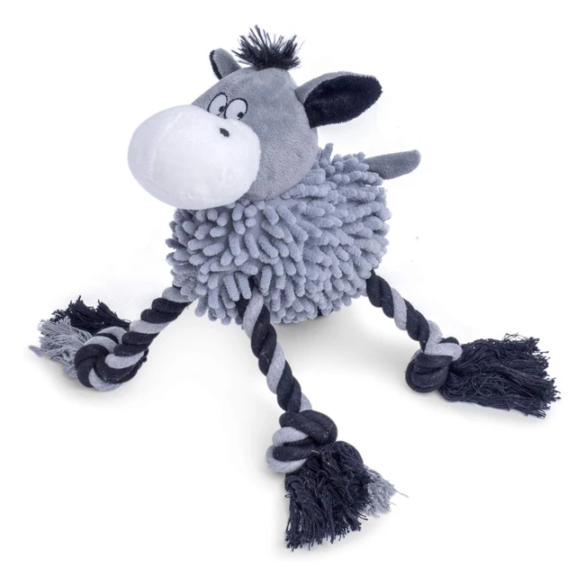 Giocattolo per cani Petface Farmyard Buddies Noodle Asino - 1 Pezzo