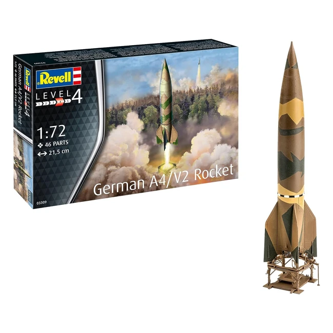 Kit Modelo Cohete A4V2 Revell Multicolor 03309