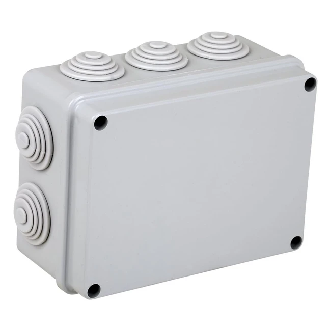 Cassetta Derivazione Elettrica 150x110mm IP55 Grigio - Electraline 60555