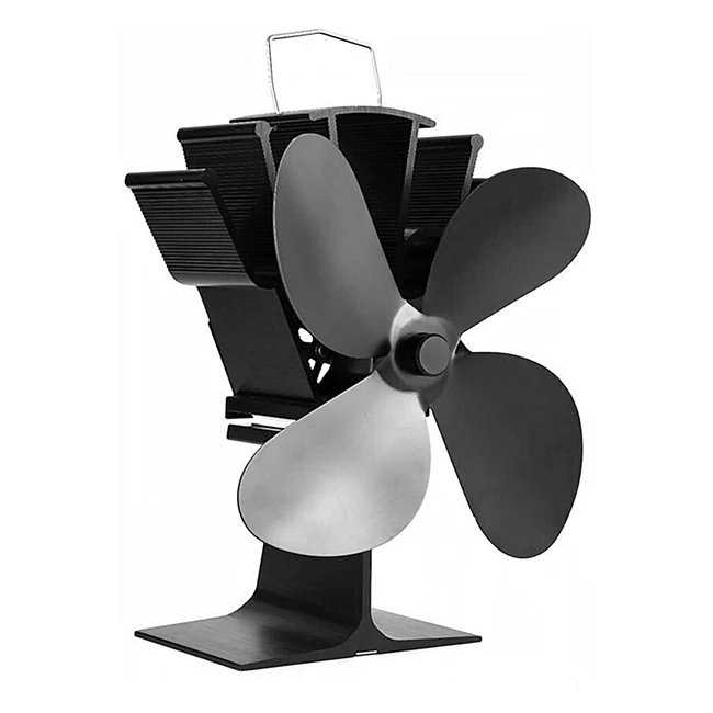 Monhouse Heat Powered Stove Fan - Efficient Heat Distribution - Eco Friendly - Silent