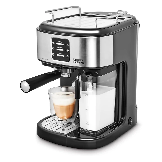 Morphy Richards Traditional Pump Espresso Coffee Machine - Barista Quality - 15 