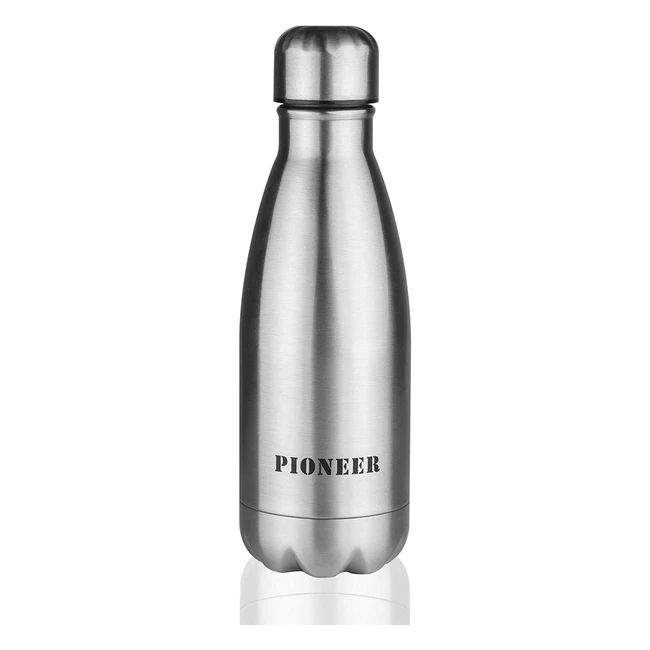 Pioneer Vacuum Insulated Stainless Steel Bottle - Hot/Cold for 8 Hours - BPA Free - 500ml