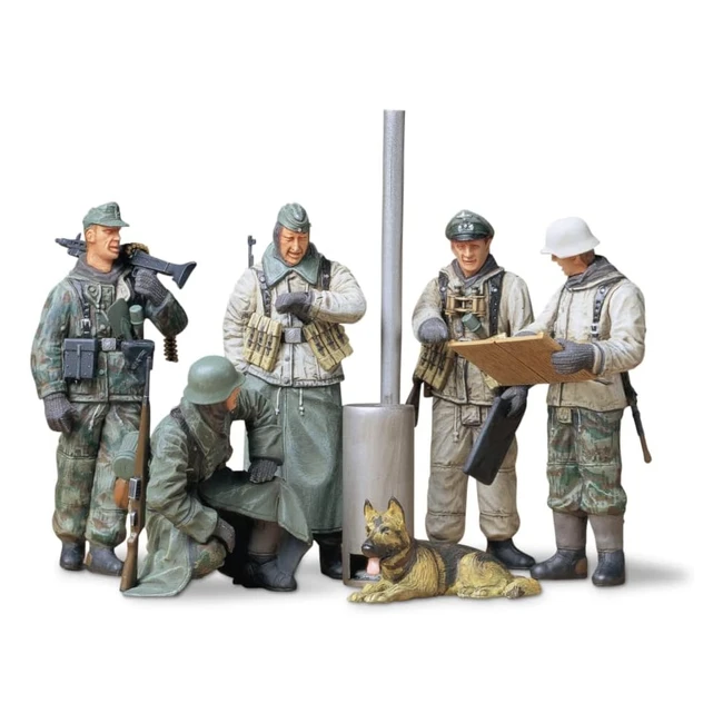 Set Statuette Soldati Tedeschi WWII 1/35 - Tamiya 300035212