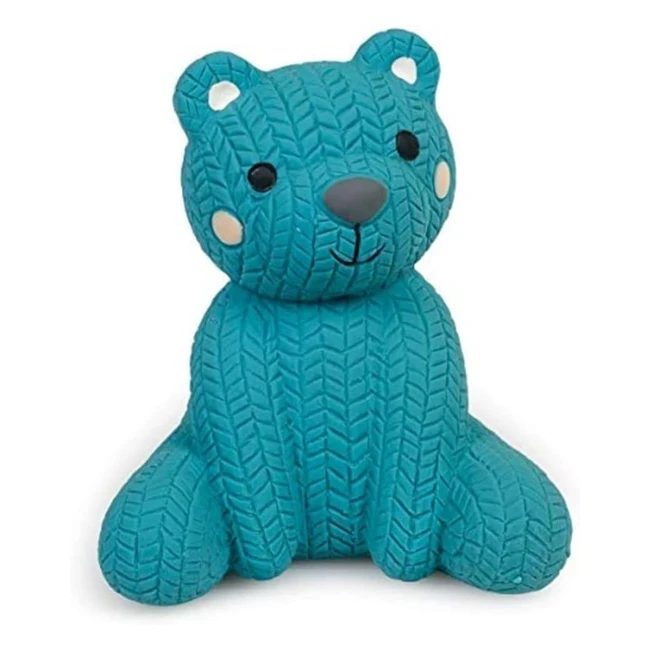 Orsacchiotto Giocattolo da Masticare per Cani in Lattice Blu - Petface