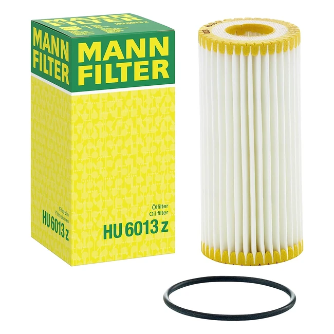 Filtro de Aceite Mannfilter HU 6013 Z - Juego de Filtros de Aceite con Junta