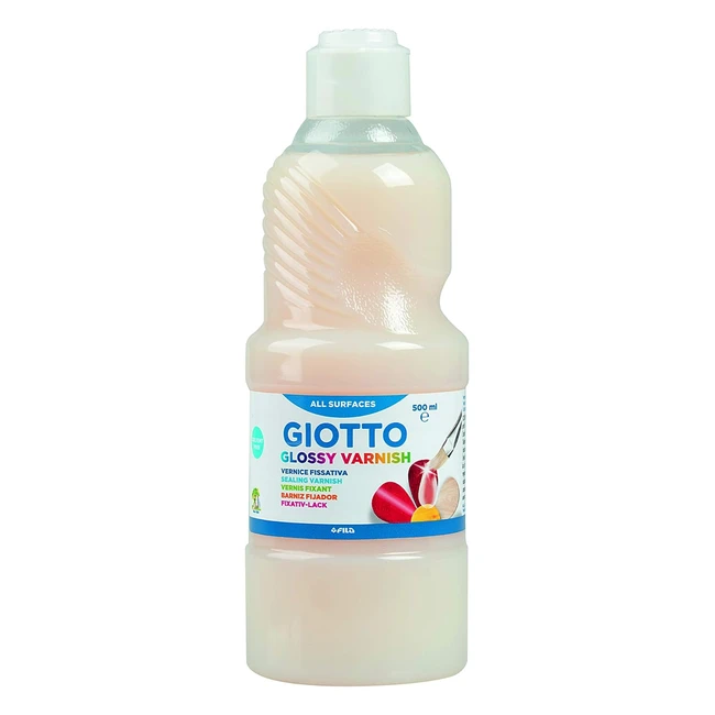 Giotto Barniz Brillante 500 ml - Proteccin duradera y fcil aplicacin