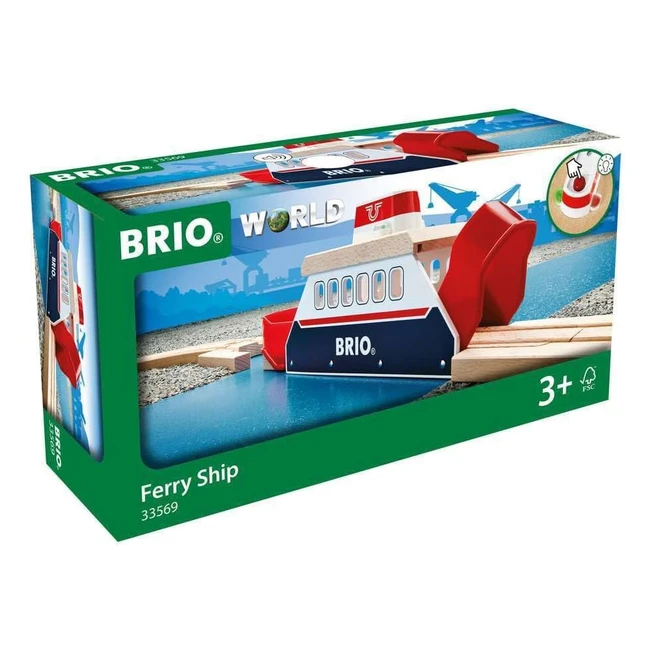 Brio Traghetto 33569 - Gioco interattivo per sviluppare l'immaginazione e le abilità sociali