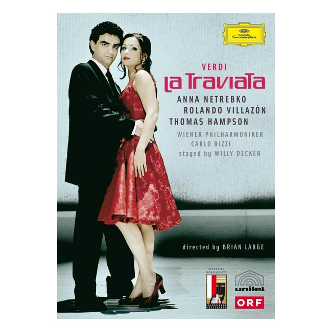 DVD La Traviata Netrebko Villazon Rizzi Alemania - Envo Gratis