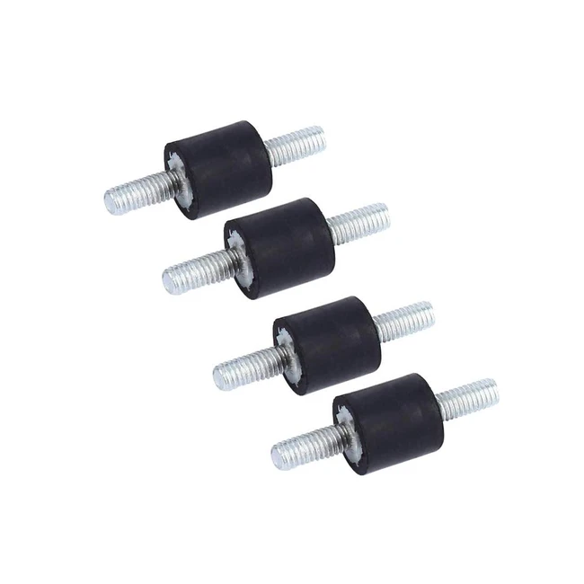 Silentblock 4 piezas amortiguador antivibración goma M3 8 8 - Alta Calidad