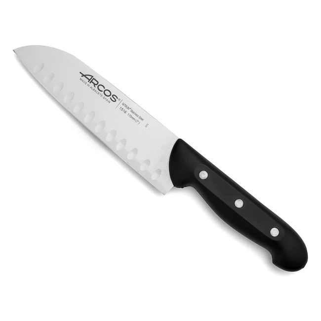 Arcos Serie Maitre - Coltello Santoku Giapponese 170mm - Lama Acciaio Inossidabi