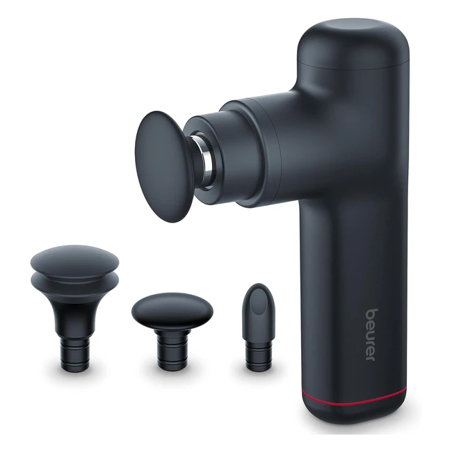 Beurer MG 79 Massage Gun - Compact & Powerful - 3 Attachments - Gentle Trigger Point Massage