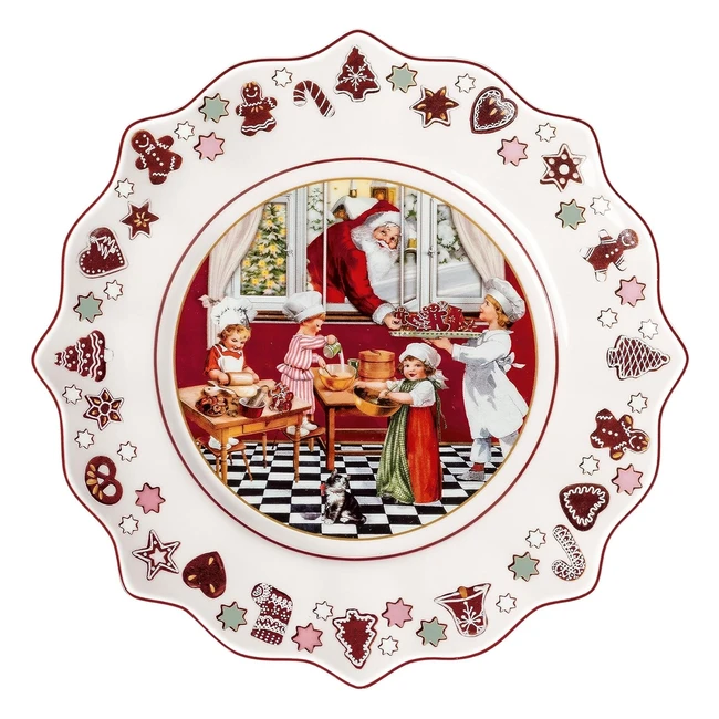 Villeroy & Boch Annual Christmas Edition Plate 2023 - Premium Porcelain, Limited Edition